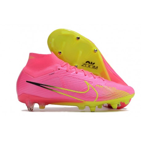Nike Crampon Mercurial Superfly IX Elite SG Rose Volt Gridiron