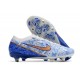 Crampons Nike Mercurial Vapor 15 Elite SG-Pro Blanc Bleu Or