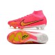 Nike Air Zoom Mercurial Superfly 9 Elite FG Rosa Oro