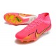 Nike Air Zoom Mercurial Superfly 9 Elite FG Rosa Oro