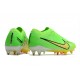 Crampons Nike Mercurial Vapor 15 Elite SG-Pro Vert Jaune