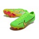 Crampons Nike Mercurial Vapor 15 Elite SG-Pro Vert Jaune