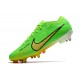 Crampons Nike Mercurial Vapor 15 Elite SG-Pro Vert Jaune
