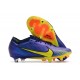 Crampons Nike Mercurial Vapor 15 Elite SG-Pro Violet Jaune