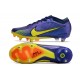 Crampons Nike Mercurial Vapor 15 Elite SG-Pro Violet Jaune