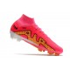 Nike Air Zoom Mercurial Superfly 9 Elite FG Rosa Oro