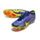 Crampons Nike Mercurial Vapor 15 Elite SG-Pro Violet Jaune