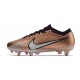 Crampons Nike Mercurial Vapor 15 Elite SG-Pro Mbappe Cuivre Métallique