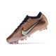 Crampons Nike Mercurial Vapor 15 Elite SG-Pro Mbappe Cuivre Métallique