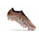 Crampons Nike Mercurial Vapor 15 Elite SG-Pro Mbappe Cuivre Métallique