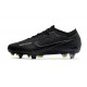 Crampons Nike Mercurial Vapor 15 Elite SG-Pro Shadow - Noir Gris Blanc Jaune Fluo