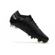 Crampons Nike Mercurial Vapor 15 Elite SG-Pro Shadow - Noir Gris Blanc Jaune Fluo