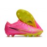 Nike Zoom Mercurial Vapor 15 Elite AG Rosa Jaune