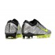Nike Zoom Mercurial Vapor 15 Elite AG Gris Vert