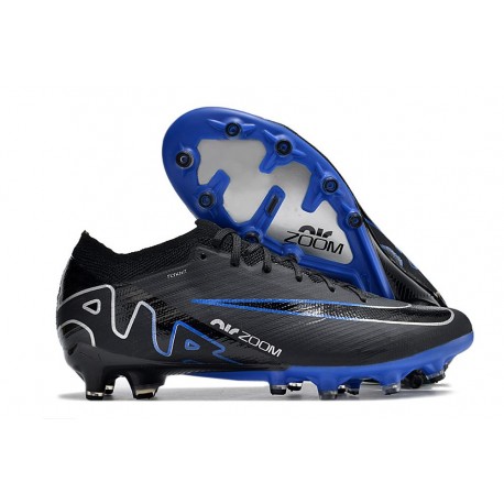 Chaussure Nike Mercurial Vapor XV Elite AG-Pro Noir Chrome Hyper Royal