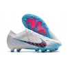 Nike Zoom Mercurial Vapor 15 Elite AG Blanc Bleu Baltique Rose Indigo Brume