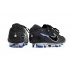 Nike Tiempo Legend 10 Elite FG Crampon Noir Chrome Hyper Royal