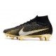 Nike Air Zoom Mercurial Superfly IX Elite FG Noir Argent Or