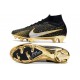 Nike Air Zoom Mercurial Superfly IX Elite FG Noir Argent Or