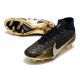 Nike Air Zoom Mercurial Superfly IX Elite FG Noir Argent Or