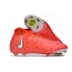 Nike Phantom Luna Elite FG Crampons Pourpre Blanc