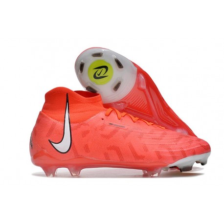 Nike Phantom Luna Elite FG Crampons Pourpre Blanc